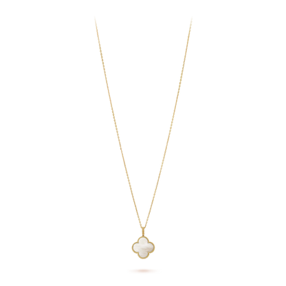 Magic Alhambra One Motif Pearl Necklace