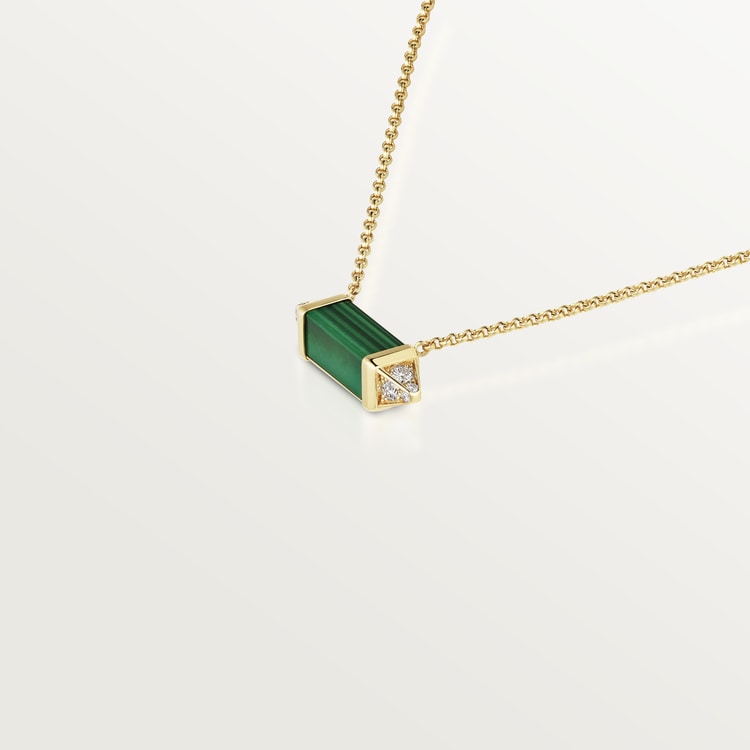 Les Berlingots De Malachite Necklace