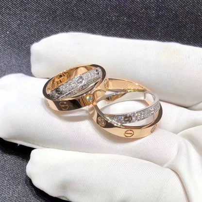 Love Diamond Double Ring