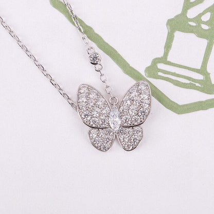 Two Butterfly Necklace