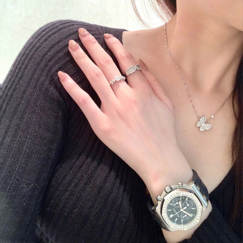 Two Butterfly Necklace