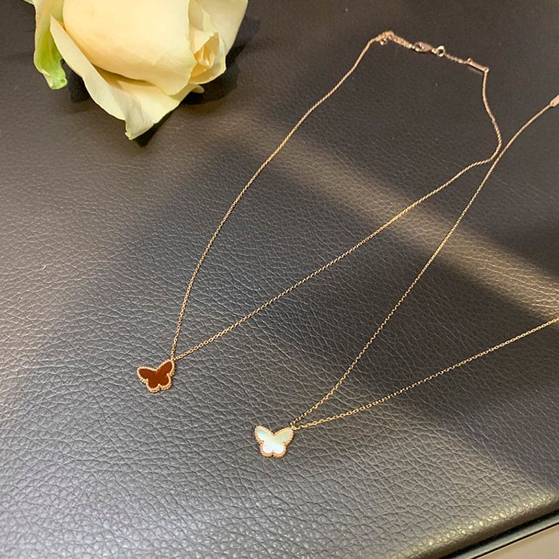 Sweet Alhambra Butterfly Necklace