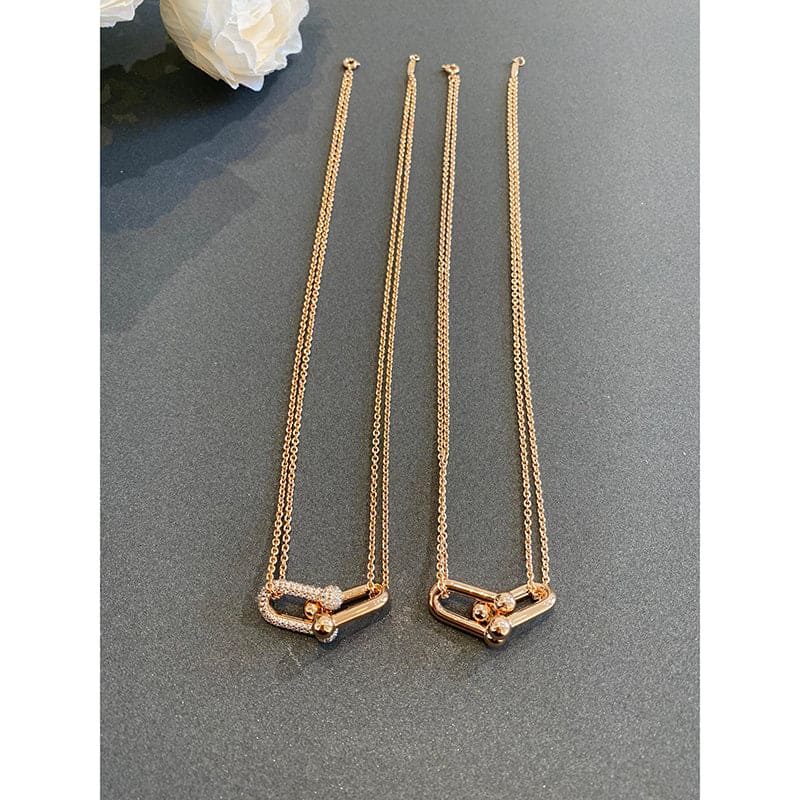 T HardWear Double Link Necklace