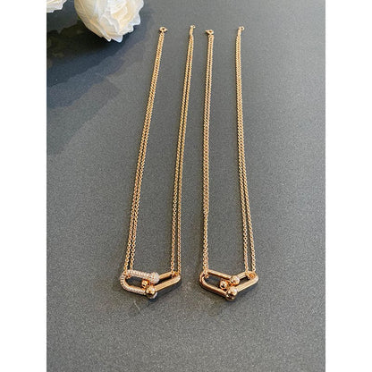 T HardWear Double Link Necklace