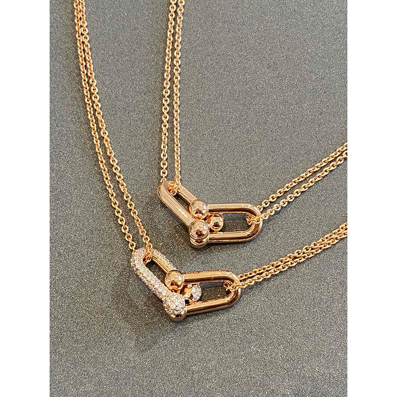 T HardWear Double Link Necklace