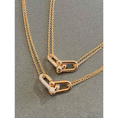 T HardWear Double Link Necklace