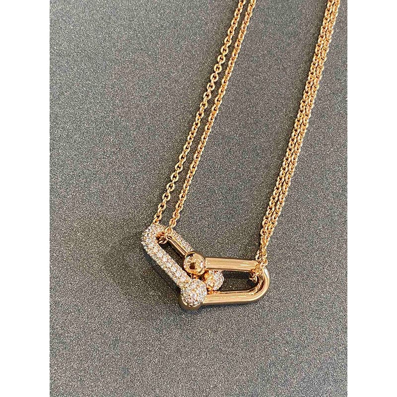T HardWear Double Link Necklace