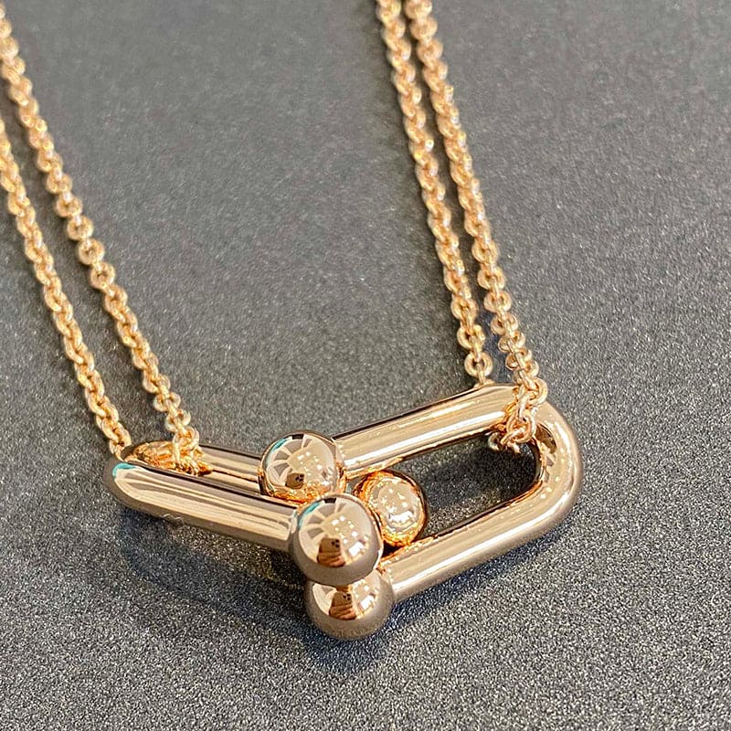 T HardWear Double Link Necklace