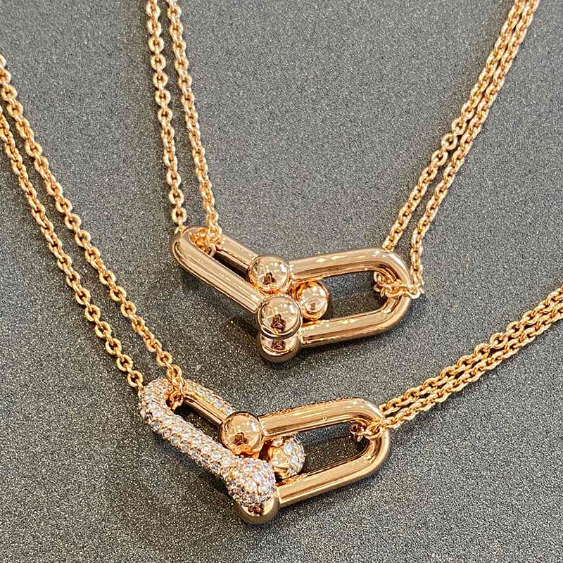 T HardWear Double Link Necklace