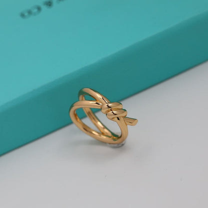 Knot Double Row Ring