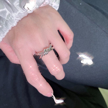 Knot Double Row Ring