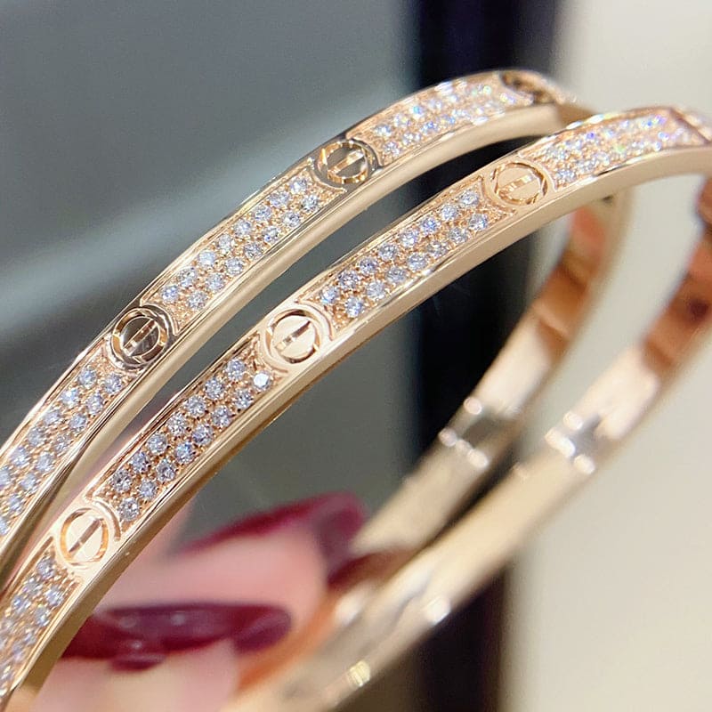 LOVE BRACELET 3.65MM DIAMOND-PAVED
