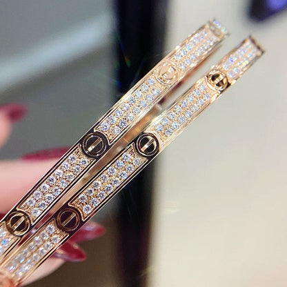 LOVE BRACELET 3.65MM DIAMOND-PAVED