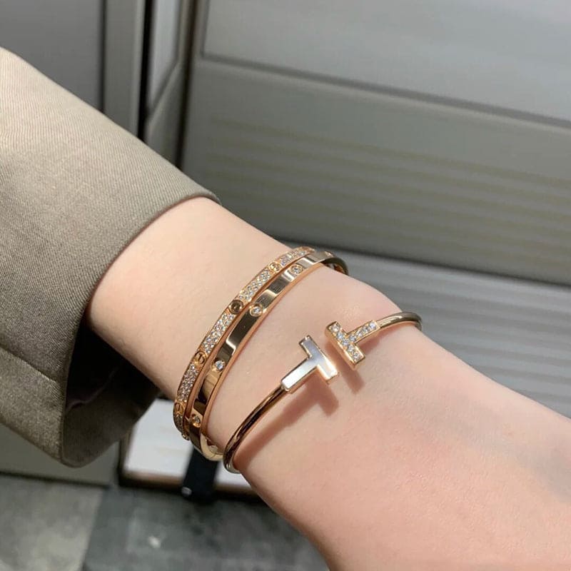 LOVE BRACELET 3.65MM DIAMOND-PAVED