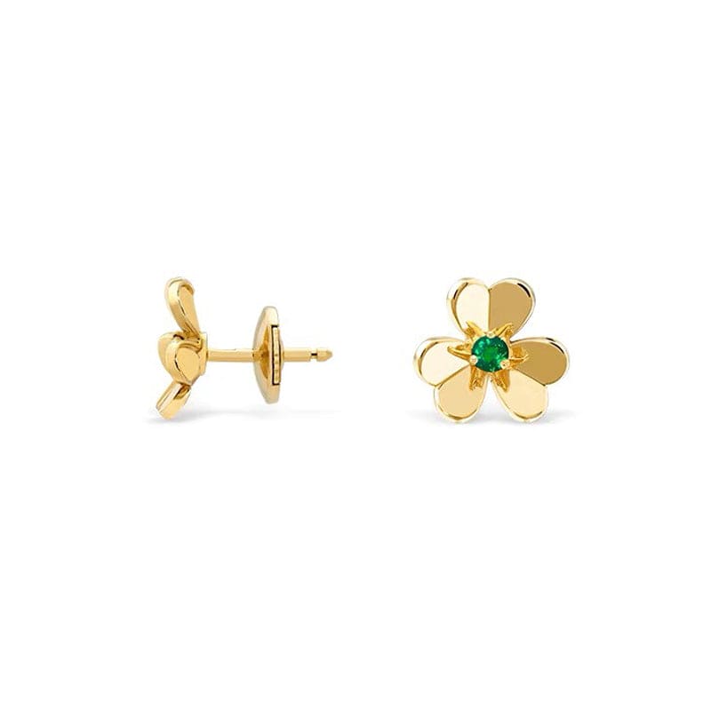 Frivole Mini Emerald Earrings