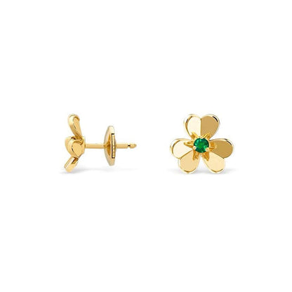 Frivole Mini Emerald Earrings