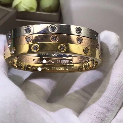 Ten Diamonds Love Bracelet