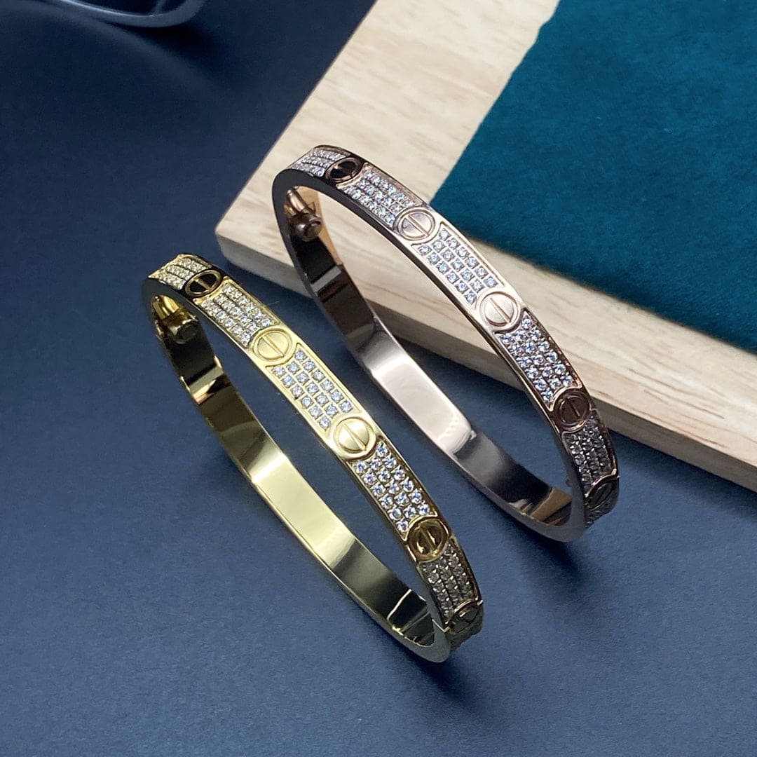 Love Pave Diamonds Bracelet