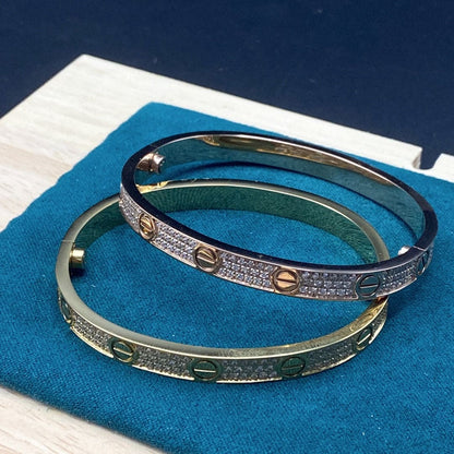 Love Pave Diamonds Bracelet
