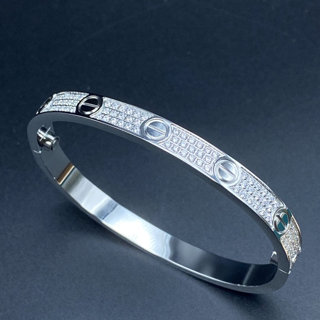Love Pave Diamonds Bracelet