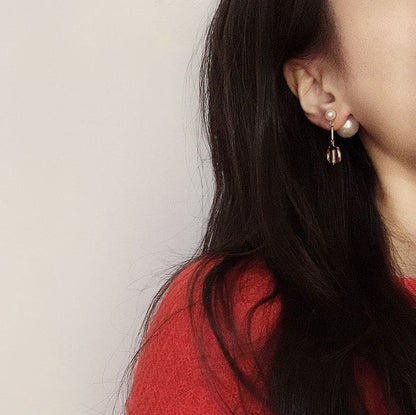 Tribales Pearl Earrings