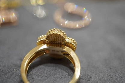 Vintage Alhambra Carnelian Ring