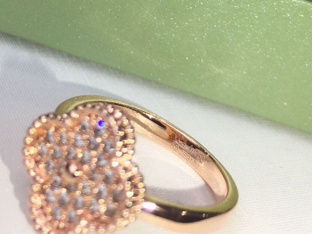 Vintage Alhambra Diamonds Ring