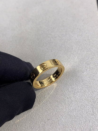 Love Wedding 4mm Ring