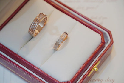 Love Diamond-Paved 6.5mm Ring