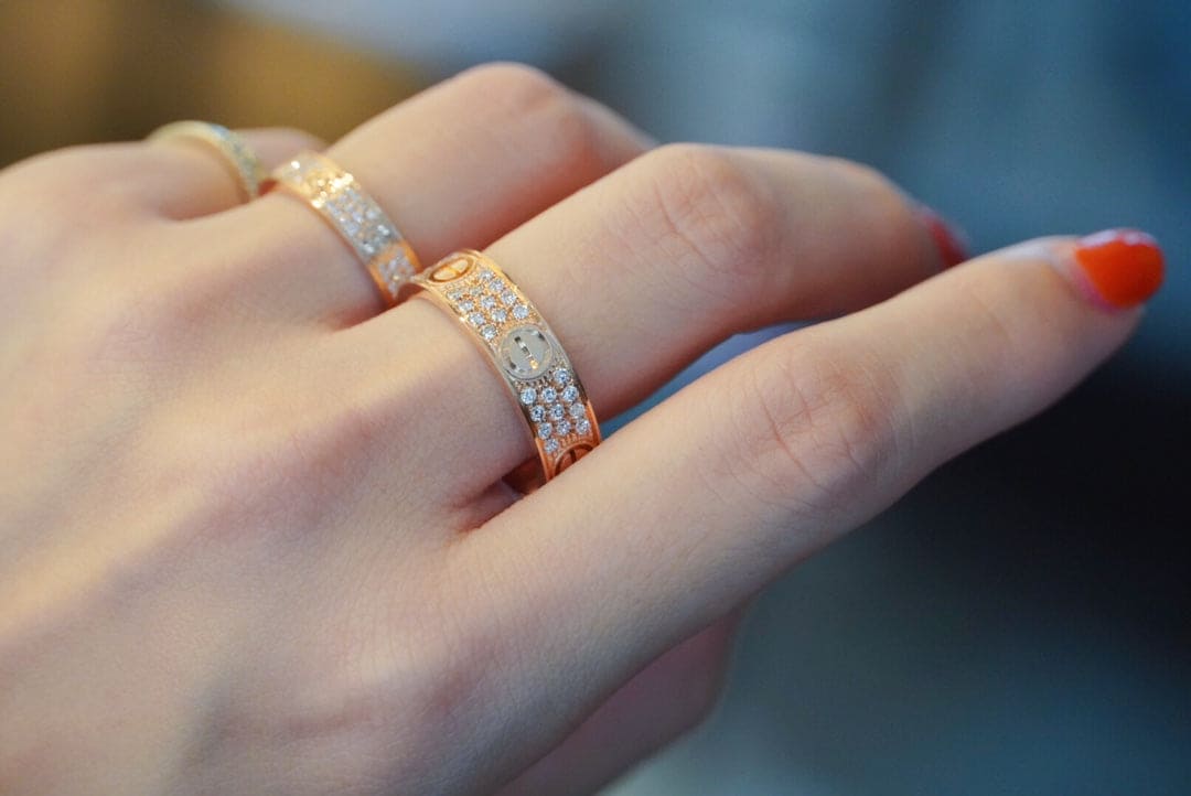 Love Diamond-Paved 6.5mm Ring
