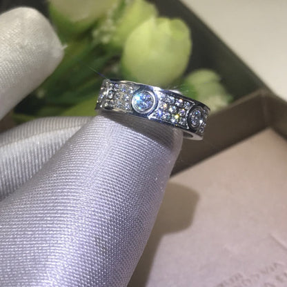 Love Diamond-Paved 6.5mm Ring