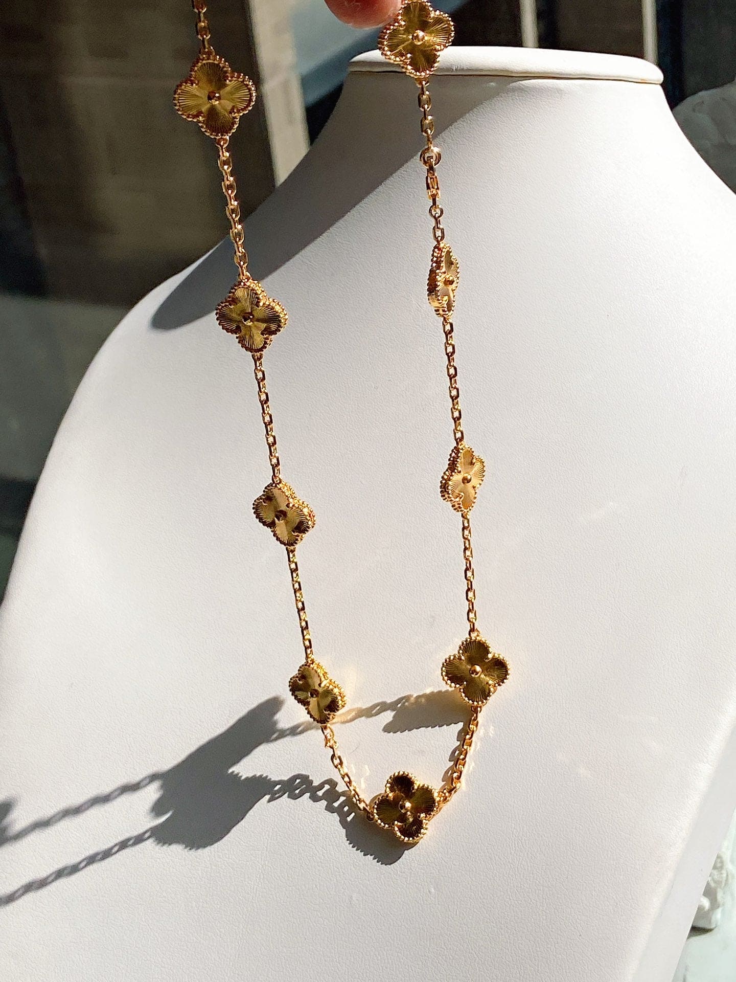 Vintage Alhambra 10 Motifs Necklace