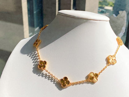 Vintage Alhambra 10 Motifs Necklace