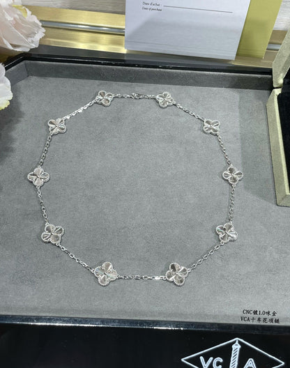 Vintage Alhambra 10 Motifs Necklace