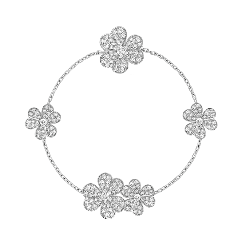 Frivole Diamonds Clover Bracelet