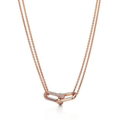 T HardWear Double Link Necklace