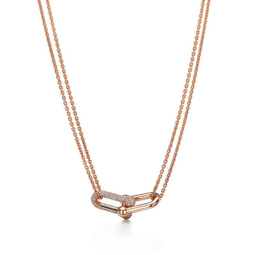 T HardWear Double Link Necklace