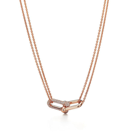 T HardWear Double Link Necklace