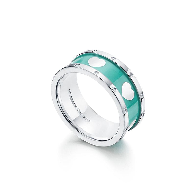 T Love Heart Ring