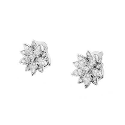 Lotus One Flowers Small Earrings