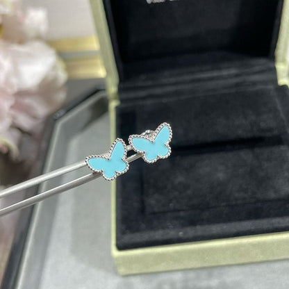 Sweet Alhambra Butterfly Stud Earrings