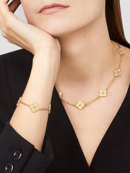 Vintage Alhambra 10 Motifs Necklace