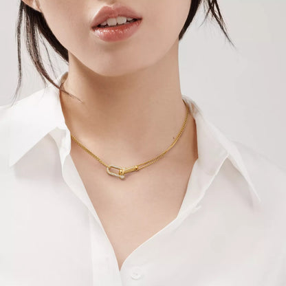 T HardWear Double Link Necklace