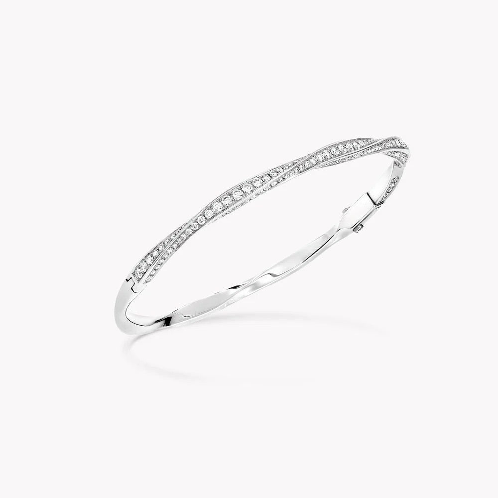 Spiral Pavé Bracelet