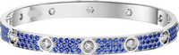 Blue Sapphire W White Gold