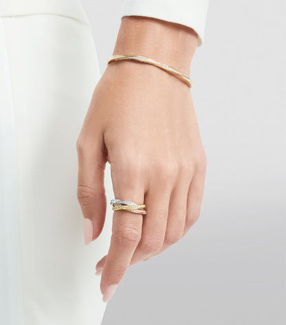 Spiral Pavé Bracelet