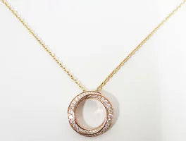 Spiral Pavé Diamond Pendant