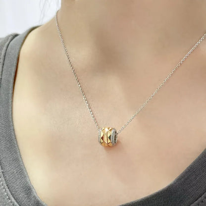 Laurence Signature Spinning Diamond Pendant