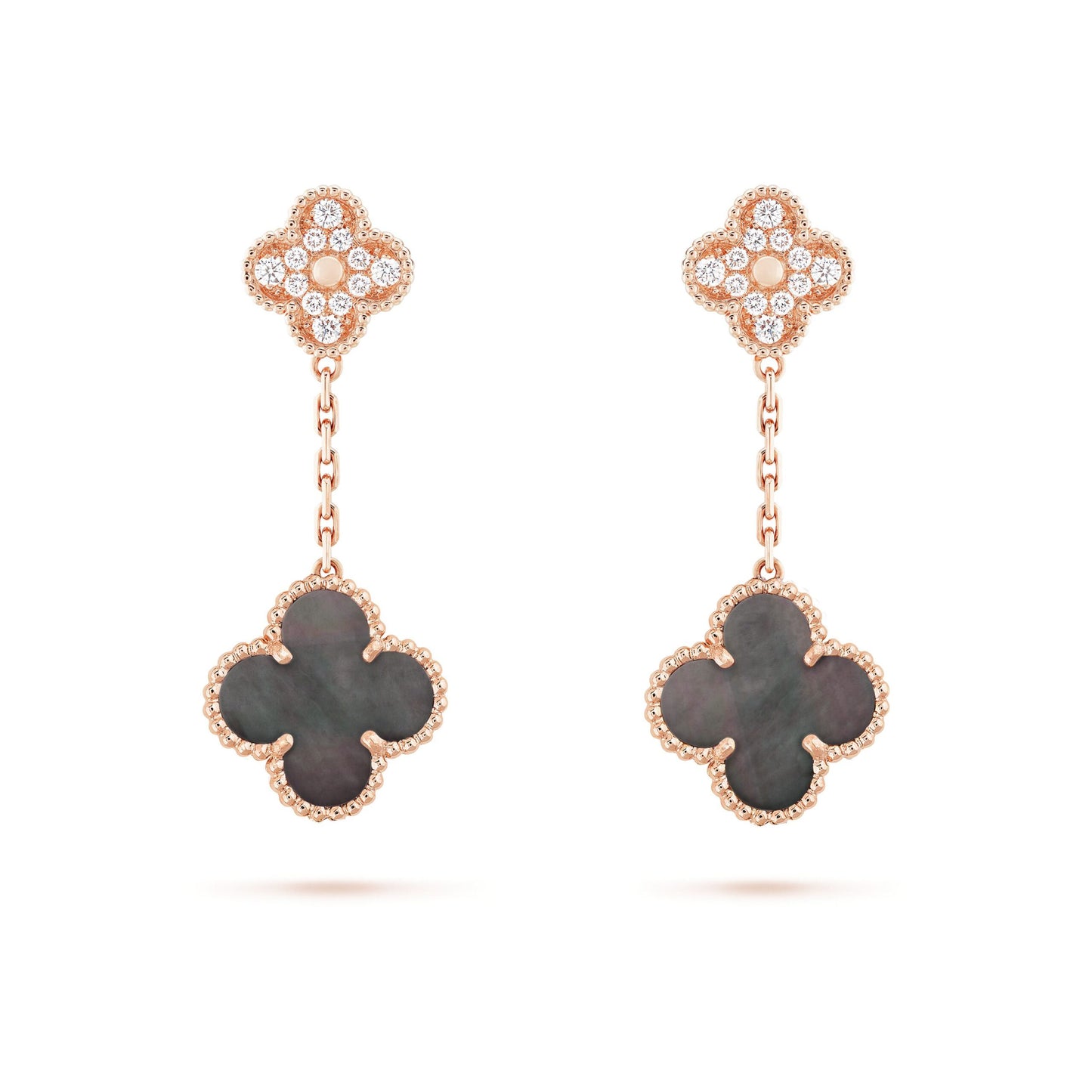 Vintage Alhambra 2 Motifs Earrings