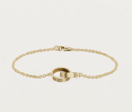 Double Ring Bracelet